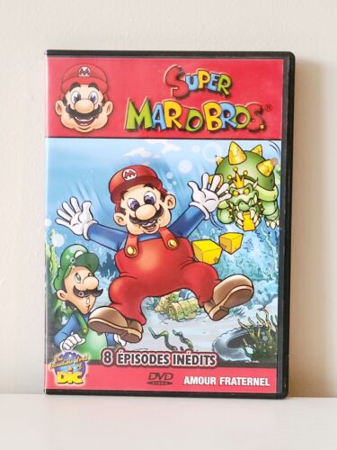 Super Mario Bros. Brotherly Love (1-DVD Set) Tested/Working Good (French only)