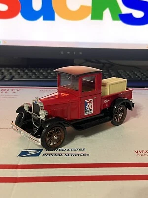 Liberty 1928 Chevrolet National AB Pickup w/Crate load Sentry Hardware Coin Bank - Image 1 of 4