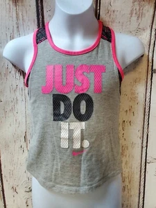 Nike Just Do It Girl's Tank.  Sz.Lg 6X/7. (*B18) - Picture 1 of 5