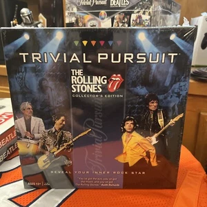 Trivial Pursuit The Rolling Stones collector's Edition New Sealed Board Game - Picture 1 of 3
