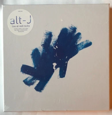 Alt J ‎Live At Red Rocks Box Set Blue Vinyl Record and CD/BluRay Sealed New - Image 1 of 4