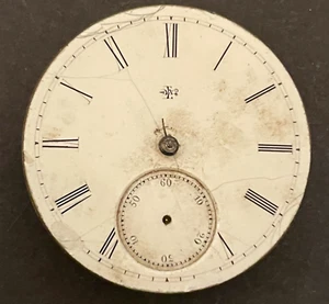 Antique 1880 Elgin Dexter St 28 Pocket Watch Movement Parts/Repair 10s 7j USA - Picture 1 of 2