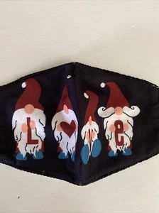 Gnomes Love Face Mask with PM2.5 Filter Pocket  Reusable - Picture 1 of 8