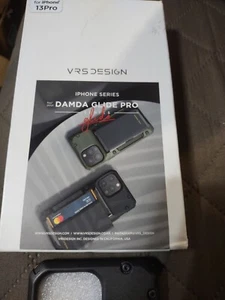 For Apple iPhone 13 Pro Case VRS® [Damda Glide Pro] Wallet Cover - Picture 1 of 3