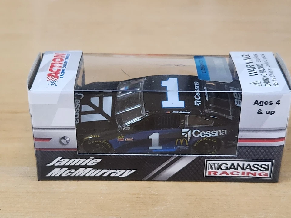 2018 #1 Jamie McMurray Cessna 1/64 acción NASCAR diecast Foto 1 de 1