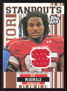 Ray McDonald 2007 Topps Draft Picks & Prospects Relic Card # SS-RMC Gators 49ers - Picture 1 of 2