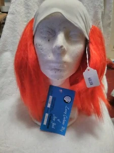 Lacey~Deluxe Bald Silly Boy Red Hair Clown Wig - Picture 1 of 12