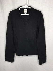 Ella Moss Girls Jacket Size 10 Black Full Zip - Picture 1 of 5