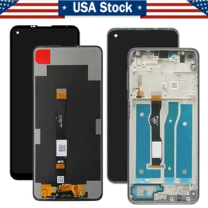 Do Motorola Moto G Power 2021 XT2117 XT2117-4 Ekran dotykowy LCD Digitizer ± ramka - Zdjęcie 1 z 13