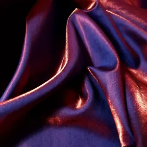 Shimmer Shantung zweifarbig BLAU ROT Dupioni Stoff 58" von The Yard - Bild 1 von 9