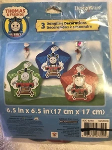 Suministros de fiesta de tren Thomas the Tank decoraciones colgantes 3 quilates. - Imagen 1 de 2