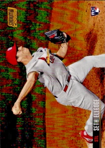 2021 Topps Stadium Club Chrome - Seth Elledge #337 (RC) Gold Refractor /50 - Picture 1 of 2