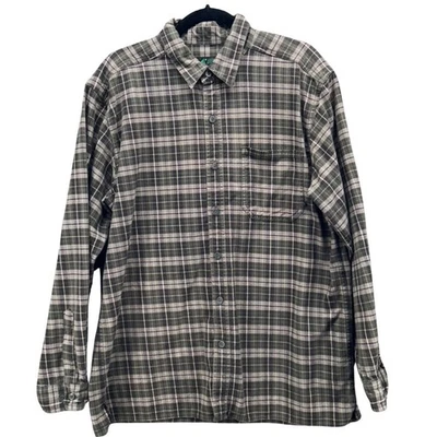 Camisa deportiva de montaña oriental para hombre L senderismo franela gruesa camisa de trabajo gruesa a cuadros Foto 1 de 4