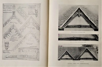 1923 antique BOSTON ARCHITECTURE CLUB PLAN tudor period WHITEHEAD - Image 1 of 4