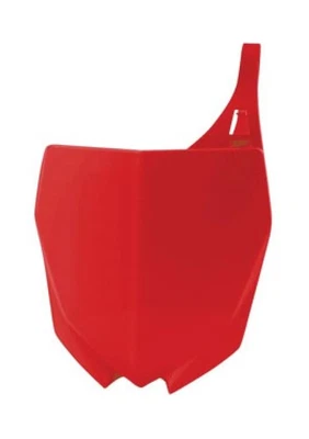 Placa de número frontal Ufo Plastics HO03633-070 - roja Foto 1 de 3