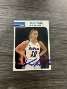 Lexie Held signierte WNBA Karte Phoenix Mercury DePaul Rookie - Bild 1 von 3