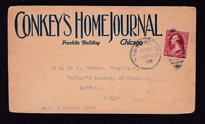 POSTAL HISTORY - CONKEY'S HOME JOURNAL 1900, CHICAGO, ILL. - Picture 1 of 2