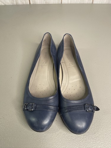 Ballerine Ecco blu taglia 40 taglia US 9 9 5 fibbia
