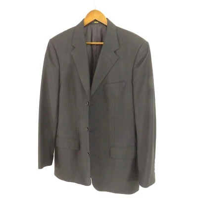 Blazer masculino Milano Oro 3 botões lã/mohair 41-longo Vitale Barbaris índigo NOVO - Imagem 1 de 4