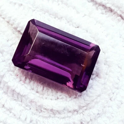 Smoky Quartz 30.70 Ct Certified Loose Gemstone Emerald Shape - Image 1 of 4