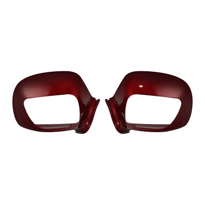 Cubierta roja de espejos retrovisores izquierdo y derecho apta para Honda GL1800 GOLDWING 2001-2017 Foto 1 de 4