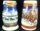 Anheuser Busch Budweiser Collectors Series Stein Clydesdale Beer Mug 1999 2000 for sale