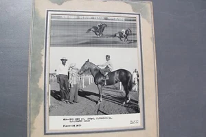 CARRERAS DE CABALLOS AFROAMERICANO JOCKEY Y ENTRENADOR DE CABALLOS TEXAS 1952 - Imagen 1 de 1