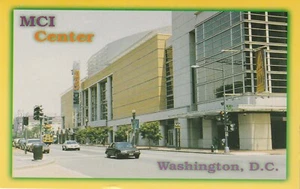 Postal edición limitada NBA Washington Wizards NHL Capitals MCI Center Arena - Imagen 1 de 2