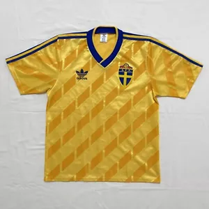 Vintage Swedish National Team Adidas 1988-1991 shirt - Picture 1 of 11
