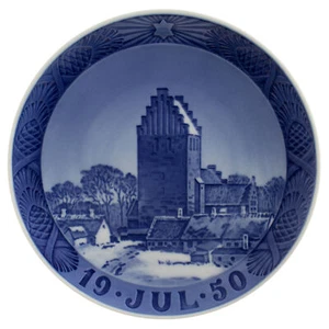 ROYAL COPENHAGEN PIATTO DI NATALE 1950 ORIGINALE PORCELLANA PRIMA SCELTA - Imagen 1 de 4