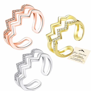 To My Daughter Fidget Ring Anti Anxiety Stress Relief Spinning Ring For Girls - Picture 1 of 26