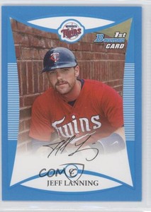 2008 Bowman Draft Prospects Blue /399 Jeff Lanning #BDPP4