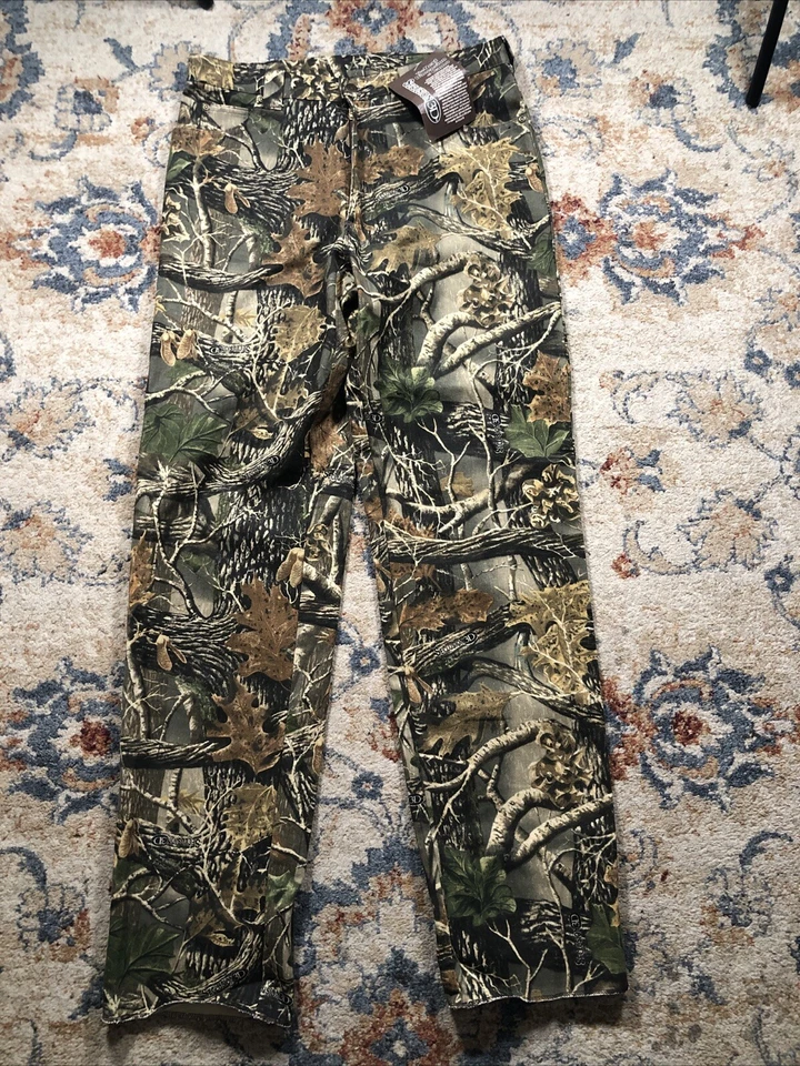 CABELA'S Men's 36 R Seclusion 3D Open Country Camo Hunting Pants 100% Cotton NWT - Image 1 of 4