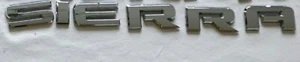 2014-2018 GMC SIERRA SIDE DOOR OEM EMBLEM BADGE LOGO LETTERS TAKEOFF - Bild 1 von 7