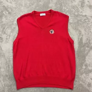 US Open Golf 1992 Pebble Beach VTG Pickering Vest Men's XXL Red - Picture 1 of 8