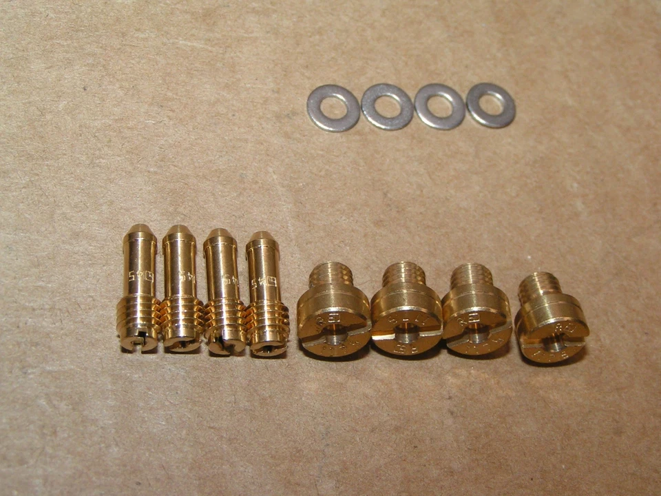 82 Suzuki GS750E GS750 GS 750 750E Mikuni Carburetor stage 2 Jet Kit 45 117.5 - Image 1 of 1