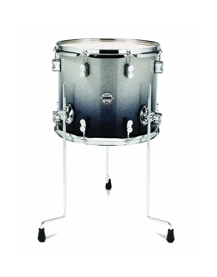 Pacific Drums PDCM1214TTSB Toma de piso de 12 x 14 pulgadas con herrajes cromados - Si... Foto 1 de 1