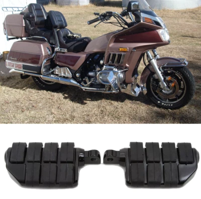 Pair Footrest Foot Pegs Male Mount For Honda GoldWing GL 1500 1100 1200 1800 - Image 1 of 4