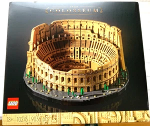 NUOVO LEGO Colosseo Set 10276 NON APERTO RITIRATO contenuto sigillato, scatola danneggiata - Foto 1 di 7