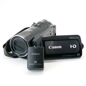 Canon VIXIA HF20 Camcorder Video Camera Internal Memory 15x Optical Zoom Tested - Picture 1 of 10