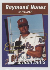 1995 Herald-Sun Durham Bulls Raymond Nunez