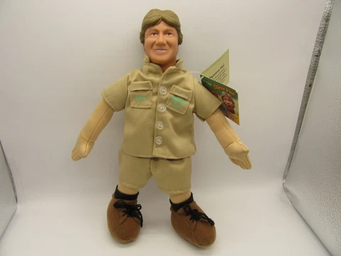 2007 Steve Irwin Talking Plush Action 10'' Figure Cover