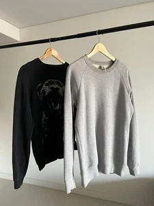 2x Sweatshirts Mens - Supremebeing S & AS Colour XS - Picture 1 of 5