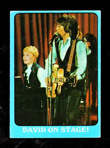1971 Topps The Partridge Family Blue #30A David on Stage Ask David Cassidy - Picture 1 of 2