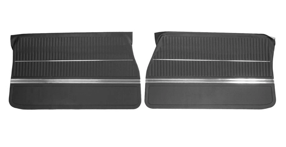 1968 Oldsmobile Cutlass Holiday "S" 2 Door Sedan Front Door Panel Pair - Image 1 of 1