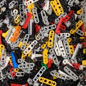 LEGO® usado - paquetes de 500 g - Technic, Lifarm - 2825 - Technic, barras delgadas 1 x 4 millas - Imagen 1 de 1