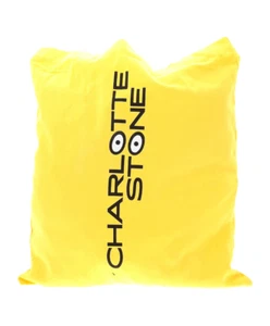 Gelbe Charlotte Stone Baumwolltasche mit Googly Eyes - Bild 1 von 4