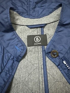 Bogner women’s lightweight quilted navy blue vest waistcoat EU38 US8 M p2p 18,9 - Picture 1 of 11