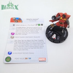 Heroclix 2013 Convention Exclusives set Death Mask #M-007 LE figure w/card! - Picture 1 of 1