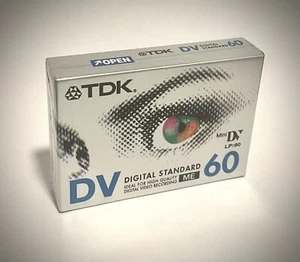 1 x TDK PREMIUM Mini DV Tapes - BRAND NEW SEALED - DVM60/90 - Picture 1 of 1